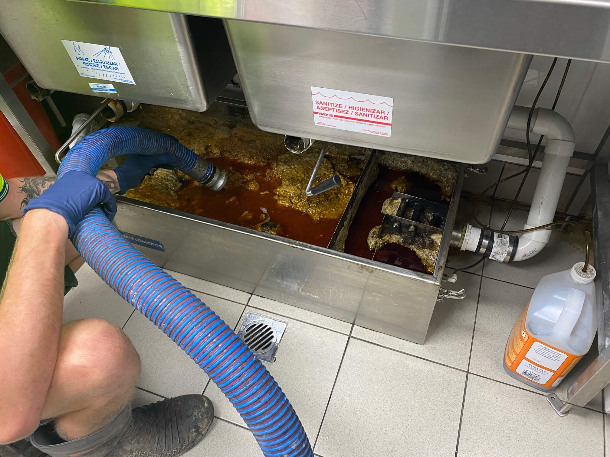Grease Trap Cleaning in Dickinson